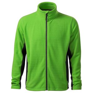 Veste en polaire avec fermeture éclair 100% polyester Léger Durable Polaire de haute qualité Veste à séchage rapide Polaire doux - Product Image 2