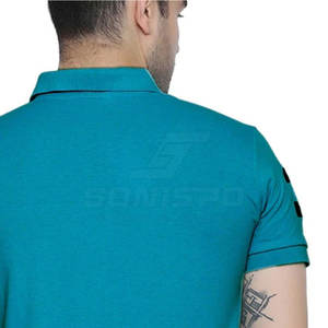 T-shirt pour homme SONISPO SPORTS FITNESS 100% coton fabriqué au Pakistan, tissu confortable, anti-froissement, design personnalisable, coupe classique - Product Image 5