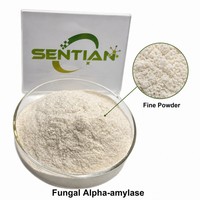 Poudre d'enzyme alpha-amylase fongique de qualité alimentaire 100 000 U/g pour la pâtisserie