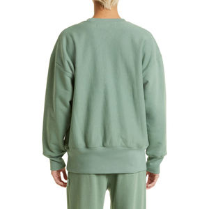 Crewneck Men's Cotton Fleece Oversized Sweats Drop Shoulder Hoodie <b>Vintage</b> Wash Streetwear Blank Distressed Oversized <b>Sweatshirt</b> - Product Image 6