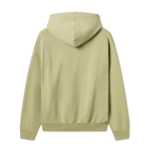 High Quality Custom Logo 100% Cotton Winter <b>Plain</b> Dyed Hooded Pullover Sweatshirt Heavy Fleece Oversized <b>Hoodie</b> Men's - Product Image 2