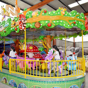 Train électrique sur rail à <span class=keywords><strong>thème</strong></span> animaux de la jungle, capacité 2500 kg, attraction de <span class=keywords><strong>fête</strong></span> <span class=keywords><strong>foraine</strong></span> pour enfants et adultes - Product Image 2