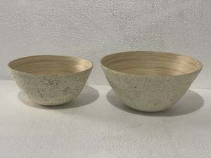 Bamboo Salad <b>Bowl</b> With Natural Organic Bamboo Serving Dish Dinnerware - Product Image 3