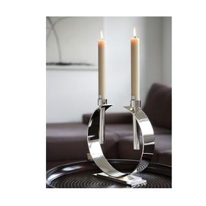 Ensemble de bougeoirs en métal à finition antique, adapté à une utilisation intérieure et extérieure, mariages, fêtes, occasions festives et décoration intérieure - Product Image 5