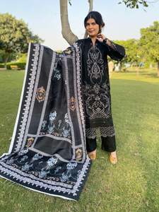 Trajes khaddar listos para usar para mujer, trajes pakistaníes khaddar Shalwar Kameez, vestidos listos para usar, ropa para mujer, trajes khaddar, ropa para mujer - Product Image 5