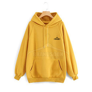 เสื้อสเวตเชิ้ตมีฮู้ดแขนยาวของผู้ชายคอเสื้อฮู้ดดี้โพลีเอสเตอร์/ ผ้าฝ้ายลายสีพื้นสำหรับฤดูหนาวกำหนดเองได้2025 - Product Image 1