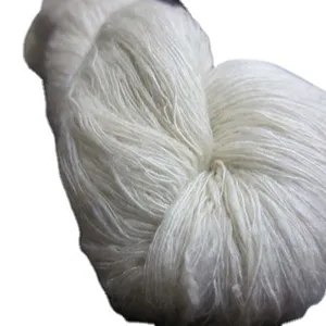 MATKASILKYARN Benang Sutra Mentah Kustom Warna Yarn100 % Benang Sutra Murbei India 20/22D Benang Sutra untuk Rajutan Menenun