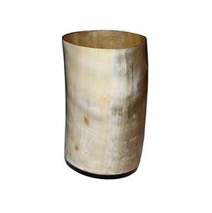 Grandes vasos de cuerno de búfalo de 16 oz, vasos nórdicos de cuerno de vaca de boca ancha, vasos decorativos de animales pulidos, vasos de guerrero a bajo precio - Product Image 2