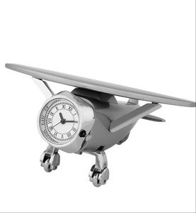 Aero Plane Desk Clock Stand Horloges à l'aspect décoratif - Product Image 3