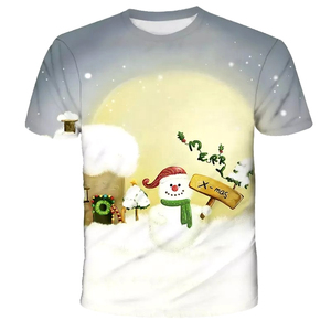 <b>Men's</b> <b>Christmas</b> Printed <b>T</b>-<b>Shirt</b> 100% Organic Cotton Knitted Microfiber Upcoming Design - Product Image 4