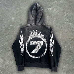 Venta al por mayor de los hombres de alta calidad transpirable chándal nuevo diseño personalizado ácido lavado sublimación Sudadera con capucha conjunto XL tamaño de invierno ropa deportiva - Product Image 3