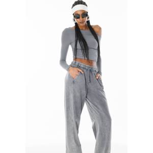 Pantalones de Corte Holgado de Algodón para Mujer - Product Image 3