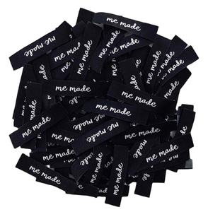 Custom Eco-Friendly Stitch Woven <b>Garment</b> <b>Labels</b> Laser Cut Edge 100% Polyester Fabric Main <b>Labels</b> for Neck Other Applications - Product Image 1