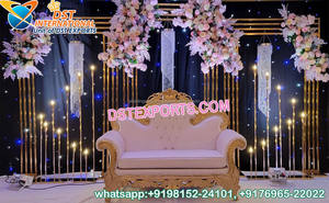 Outdoor <b>Stage</b> Decor Wedding Backdrop Arches Outdoor Lawn Wedding Engagement Decoration <b>Props</b> New Wedding Outdoor Metal Stands - Product Image 4