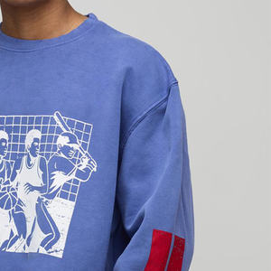 Sudaderas con capucha para hombre con logotipo de diseño impreso personalizado al por mayor, sudaderas cómodas transpirables cálidas de invierno para hombre - Product Image 5