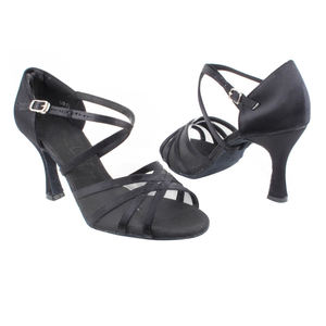 Scarpe da ballo latine molto belle SERA1605 ballerine morbide e Design da sala da ballo con soletta in PU di media larghezza - Product Image 1