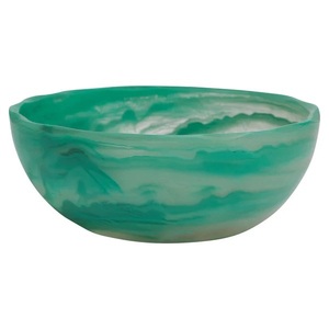 ชามเสิร์ฟอาหารเรซิ่นทำด้วยมือชามสลัดดีไซน์ใหม่ย่อยสลายได้ปรับแต่งได้สำหรับโต๊ะในสวนในบ้านสำหรับงานเลี้ยง - Product Image 3