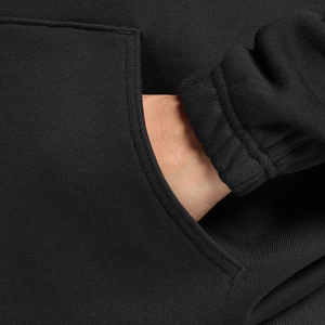 2025 nouveau unisexe goutte épaule femmes à capuche Logo personnalisé 100% coton décontracté Streetwear pour l'hiver - Product Image 5