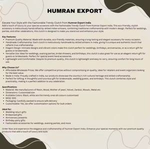 Ethnic Embroidered <b>Clutch</b> With Mirror Work A Vibrant Statement Purse For Bold Fashionistas - Product Image 2