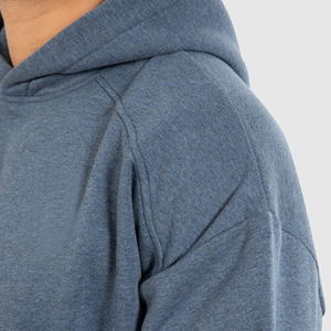 Sudadera con capucha de gran tamaño para hombre de invierno de calidad superior 100% algodón colores personalizables y logotipo jersey de lana ecológico - Product Image 5