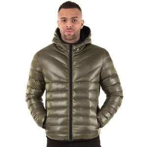 Chaqueta de Invierno Ligera de Alta Gama, Chaqueta Acolchada con Cuello Camisero, Transpirable, Último Diseño, Mangas Completas, para Hombre, Precio Razonable - Product Image 3