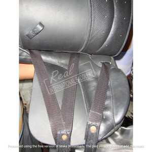 Silla de montar premium para salto ecuestre, hecha a mano en cuero inglés, equipo de equitación para doma clásica, competición y entrenamiento. - Product Image 6