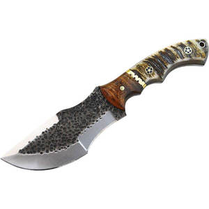 Durable Damascus Steel Tracker <b>Knife</b> Full Tang Outdoor Camping Bushcraft Utility <b>Knife</b> Artisan Damascus Steel Tracker <b>Knife</b> - Product Image 2