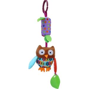 Trung Quốc Nhà sản xuất Tùy chỉnh màu sắc Đồ chơi giáo dục sang trọng vải + PP bông bé tay Rattle đồ chơi thanh - Product Image 5