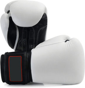 Guantes Profesionales de Sparring MMA de 8oz y 12oz, Duraderos, de Cuero PVC, con Correa de Muñeca Ajustable, Personalizables para Entrenamiento de Adultos - Product Image 2