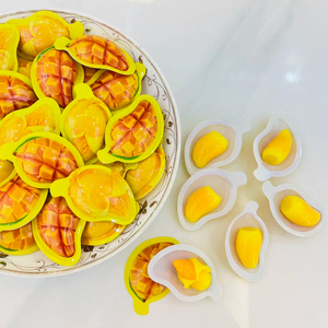 El sabor de mango caramelo gomoso 4D de frutas frescas naturales hechas en Vietnam fabrica competitivamente - Product Image 1