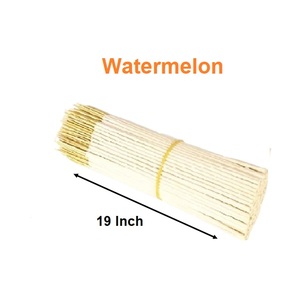Bâtons d'encens de 19 pouces, fourniture en vrac de bâtons d'encens naturels de pastèque les plus vendus (blanc) - Product Image 1