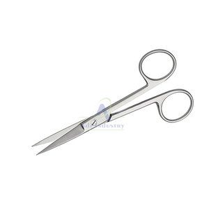 Ciseaux chirurgicaux manuels en acier inoxydable à prise confortable - Ensemble d'instruments durables et réutilisables pour la chirurgie générale, certifiés CE Classe II - Product Image 4