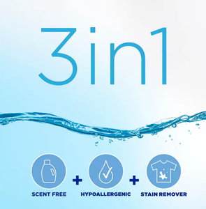 Wholesale New Free & Gentle Liquid Laundry <b>Detergent</b> with Fragrance | 64 Loads 84 Fl oz Natural Scent - Product Image 5