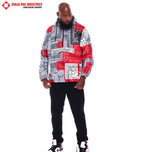 Chaqueta Cortavientos Impermeable con Capucha y Logotipo Personalizado de SHAJA PAK INDUSTRIES, Lona Moderna para Campamento al Aire Libre - Product Image 3