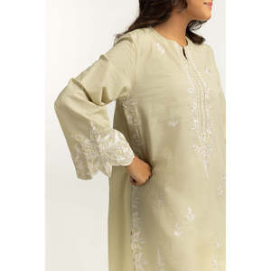 Traje Casual Bordado de 3 Piezas Khaddar IPSTD-55207 - Product Image 2