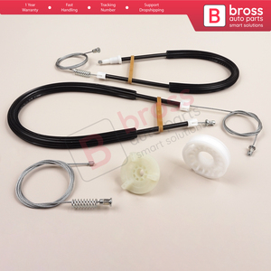 BWR5546 Juego de reparación de regulador de ventana puerta delantera derecha para X3 MK2 F25 2010-2014 Pre-Facelift Bross Auto Parts Made In Turkey - Product Image 3