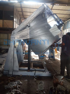 เตาหลอมโลหะอุตสาหกรรมแบบเอียงได้กำลังการผลิต500กก. มอเตอร์220V ปั๊มควบคุมระยะไกลผลิตอัตโนมัติ - Product Image 4