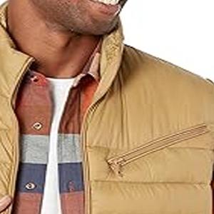 Manteau épais patchwork pour hommes veste de marque personnalisée coupe-vent veste d'extérieur rembourrée fabriquée par robe de sport - Product Image 2