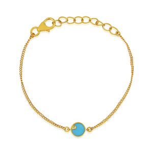 สร้อยข้อมือเงินสเตอร์ลิง925หรูพร้อมอัญมณีสีขาวบุษราคัมชุบทองดีไซน์คลาสสิกสำหรับงานเลี้ยงหรือของขวัญของผู้หญิง - Product Image 6