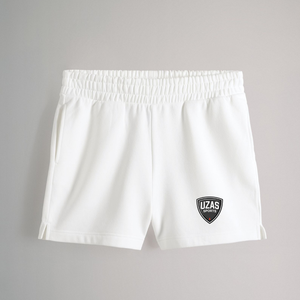 Shorts de sport décontractés pour femmes, couleur unie, respirants, lavés, écologiques, imperméables, taille haute élastique, style hip-hop, avec lacets - Product Image 2