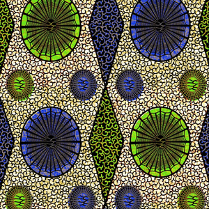 Tissu en coton imprimé wax africain de qualité supérieure et aux couleurs vives, conforme aux normes d'exportation, pour les marques de vêtements et les tailleurs - Product Image 1