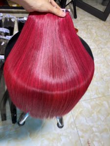 Muestra gratis al por mayor barato 100% paquetes de cabello humano crudo vietnamita pelo liso paquetes - Product Image 5