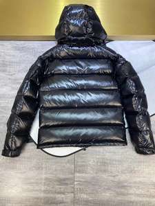 แจ็คเก็ตบอมเบอร์ผู้หญิงแบบหนาสำหรับฤดูหนาวปี 2022 ผลิตตามแบบ OEM ผ้าไนลอนแบบเย็บติดกัน  รับทำโลโก้ตามสั่ง ทรงโอเวอร์ไซส์ - Product Image 6