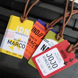 Impression de bagages de voyage personnalisés, étiquettes de bagages avec logo - Product Image 1
