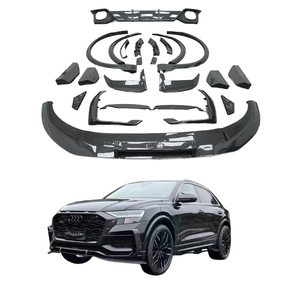 Kit de carrosserie en Fiber de carbone sec de Style <span class=keywords><strong>ABT</strong></span> pour Audi RSQ8 Runde RSQ8-R garnitures de calandre et pièces de réglage de becquet Condition nouveau - Product Image 1