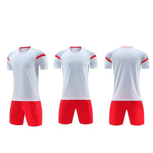 High Quality New Digital Print Front Crew Neck Half Sleeve Men's <b>Soccer</b> Uniform Sportswear Training Custom 100% Polyester Quick - Product Image 1