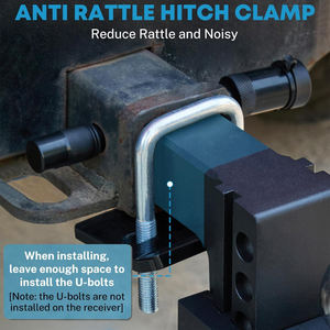 AMBITION Kit <span class=keywords><strong>d</strong></span>'<span class=keywords><strong>attelage</strong></span> de remorque réglable de 6 "pour récepteur de 2" 2.5 "avec 3 billes 1-7/8" 2 "2-5/16" 12500 LBS - Product Image 4