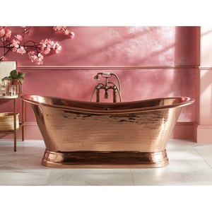 Baignoire en cuivre autoportante de haute qualité Articles de luxe pour hôtels Meilleur prix disponible - Product Image 6