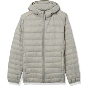 Chaquetas acolchadas de invierno de calle alta para hombre con logotipo personalizado OEM, cálidas con capucha de secado rápido para uso en exteriores, Material sólido, el mejor precio bajo - Product Image 5