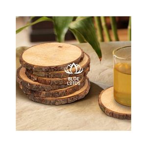Sous-verres en bois à vente rapide pour la vente en gros mondiale et la vente au détail en intérieur, qualité aseptique, classement par diamètre constant - Product Image 1